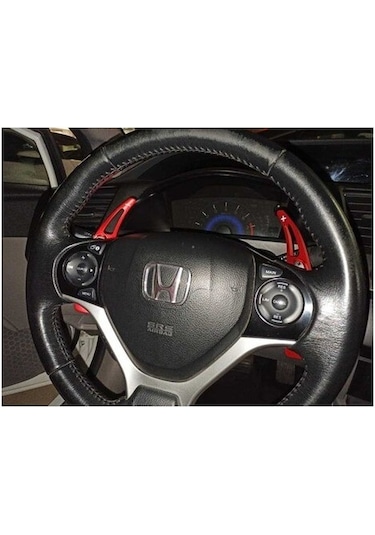 Çmk Honda Civic Fb7 2012-2015 Paddle Shift Kırmızı (F1 Vites Peda
