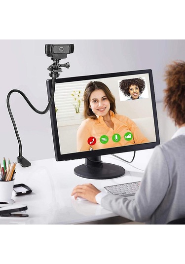 Tenfowee 360 Derece Ayarlanabilir Webcam Askılığı - Brio 4k, C920-c930 Serisi Uyumlu