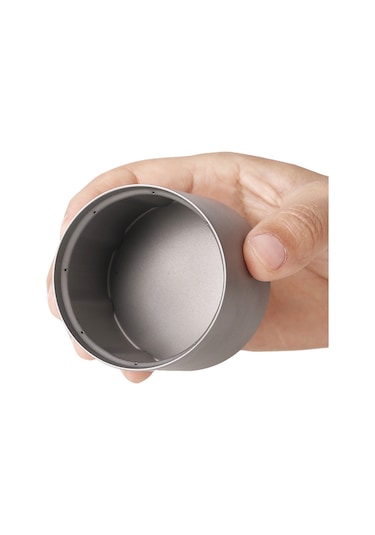 Yunboo Lixada 100ml Titanyum Alkollü Kamp Ocağı - Hafif Ve Dayanıklı Gümüş