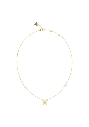 Guess JGUJUBN04107JWYGTU Kelebek Kadın Kolye Çok Renkli