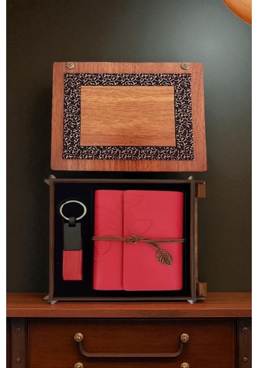 Deri Defter Hediye Seti