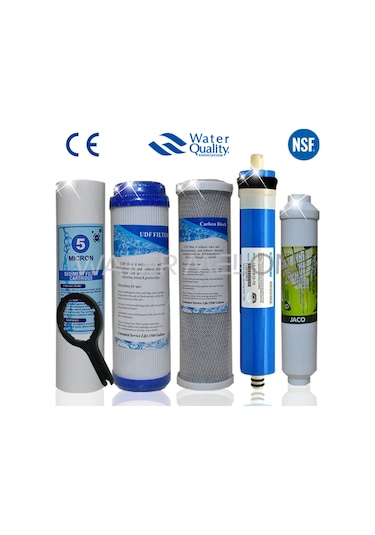 Açık Kasa Su Arıtma Cihazı 5 Aşama Çift Karbonlu Vontron Membranl