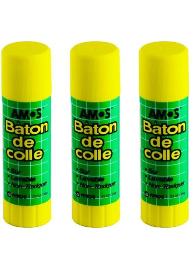 Amos Stick Yapıştırıcı 8 Gr 3 Adet