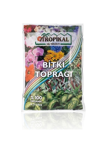 Tropikal Bitki Toprağı 2,5 Litre