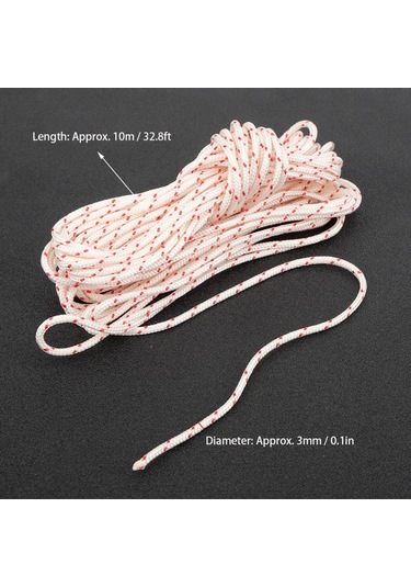 Springsun Fiber Motorlu Tırmıklaç Çim Biçme Makinesi Başlatma Bağı Kordonu Değiştirme