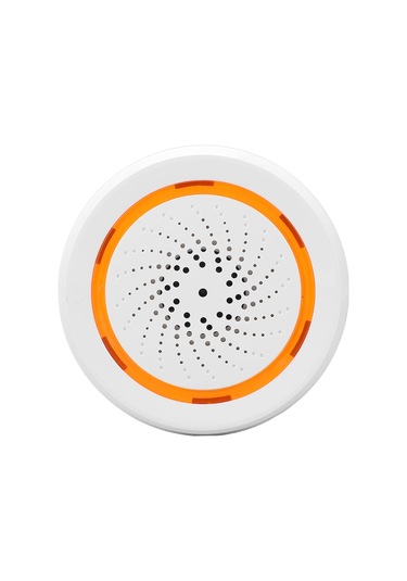 Springsun Ev Güvenliği Akıllı Ses Ve Işık Alarmı: 2.4ghz Kablosuz, 90db, Uzak Kumanda App İle, 18 Alarm Tonu, 55m Menzil