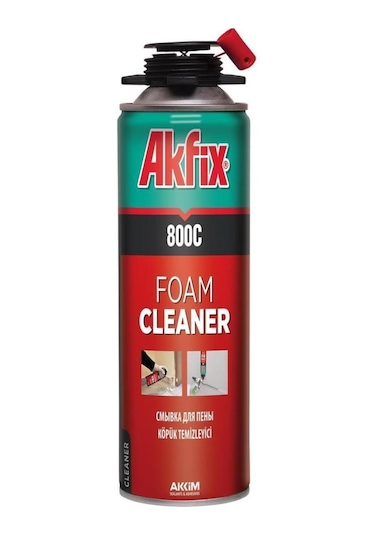 Akfix 800C Poliüretan Köpük Temizleyici Sprey 500 ML N11.7