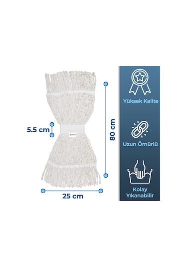 Mulpex Islak Mop 10'lu 375 G