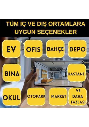 3 Kameralı 5mp Işıklı Gece Renkli Sesli 1 Tb Hdd Dahil Ahd Güvenlik Seti- St-351b