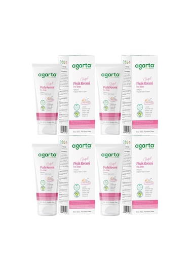 Agarta Doğal Pişik Kremi 100ml 4 Lü Set
