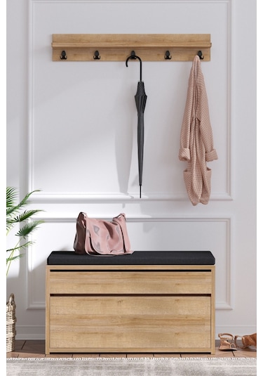 Decormet Bobby Ayakkabılık Safir Meşe Diğer
