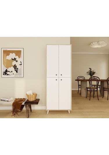 Vadi Çok Amaçlı Banyo/kiler Dolabı Kotonvizon Vizon
