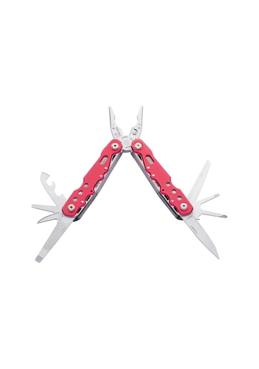Vip-tec Vt875190 9 Parça Multi Fonksiyonel Çakı/pense Seti Kırmızı