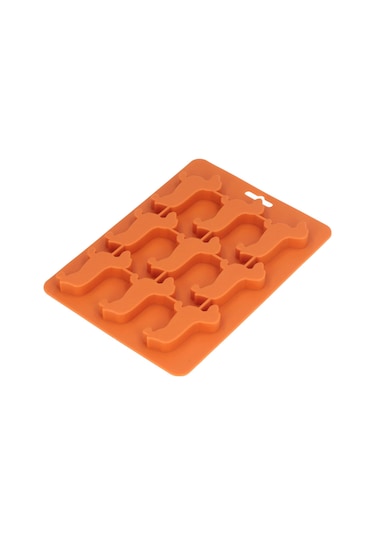 Konesam 9'lu Köpek Şekilli Silikon Molde - Gıda Grubu Bpa-free Buzluk, Çikolata Ve Pastane Kalıbı Diğer