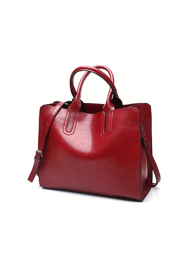 Kadınlar İçin Vintage Büyük Kapasiteli Nedensel Tote Çanta