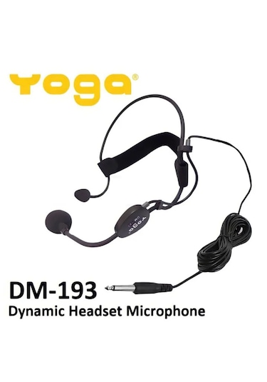 Yoga Dm-193 Kafa Mikrofonu - Porofesyonel Kalite Ses İletimi
