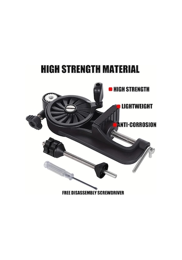 Xuweiwei Moloca Siyah Balıkçılık Hattı Winder Sku A Kullanımı Kolay Dayanıklı Spooler Balıkçılar İçin Anneler Günü Hediyesi