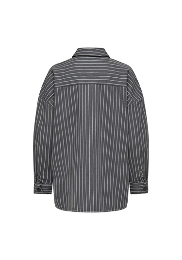 Onldollas L/s Strıpe Shırt Cc Pnt Gri15328496 001