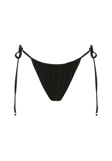 Baobab Swimwear Yüksek Bel Bikini Altı 000-siyah