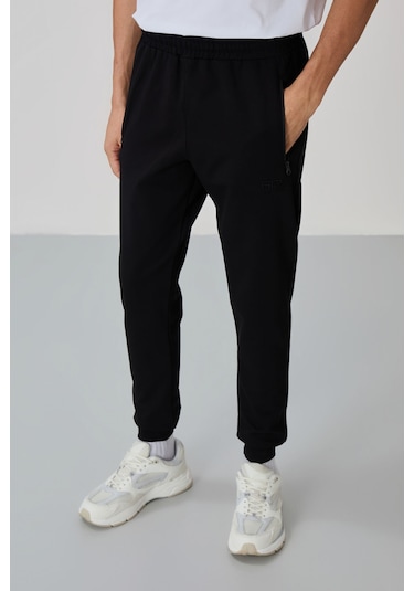 Tommy Life Anton Siyah Jogger Eşofman Takım - 85178 Siyah
