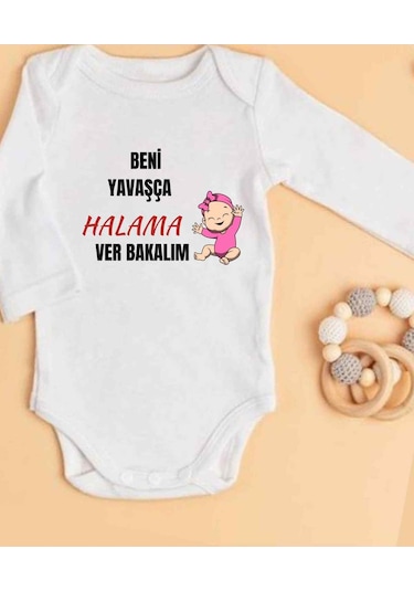Lupi İsimli Zıbın Yazılı Bebek Zıbın Fil Dişi-fuşya Beyaz