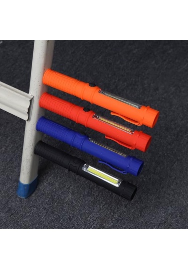 Mıknatıslı Çalışma Feneri Oto Kaporta Motor Tamirci Feneri Çok Renkli