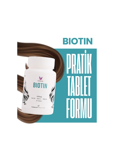 Vitisfera Biotin 5000 Mcg 60 Tablet