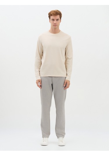 Karaca Erkek Regular Fıt Tişört-bej 11.24w.06.024 Bej