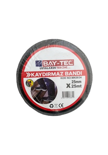 Merdiven Kaydırmaz Bant 25mm X 25mt Siyah Mk0834