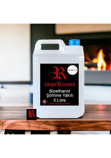 İmperiums Vanilya Kokulu Bioethanol Şömine Yakıtı 5 Litre