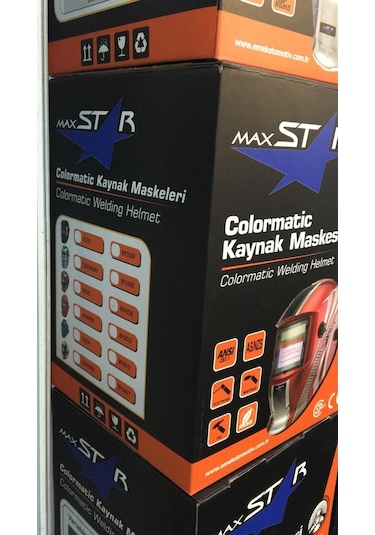 Maxstar Ayarlanabilir Colormatik Kaynak Maskesi