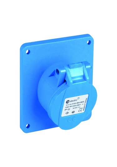 Tekne Karavan Eğik Priz + Fiş Takımi 3X16 Amper 2'Li Set