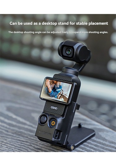 Xindoker Sunnylife Manyetik Tutucu Osmo Pocket3 İçin Açı Ayarlanabilir Çok Amaçlı Masaüstü Tutucu Dayanıklı Manyetik Tutuş Ve Kayma Engeli