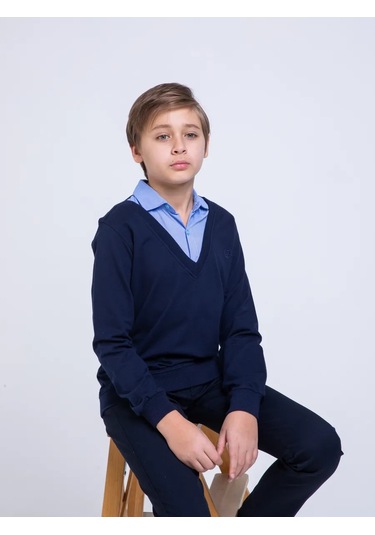 Obmanka Okul İçin Süveter 278159011 Açık Mavi