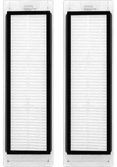 Synodicmonth Roborock Q5 Robot Fırçalama Makinesi Islak Kuru Elektrikli Süpürge Filtre Aksesuarları İçin Uygun 2 Adet Yedek Filtre