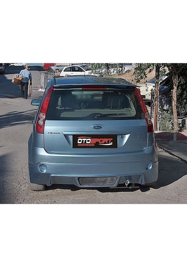 Ford Fiesta Arka Tampon 2006-2009 Fiberglass Boyasız