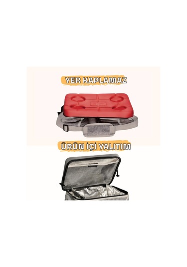 28 Lt Pro Eva İzolasyonlu Çanta 1176 Soft Cooler Kırmızı
