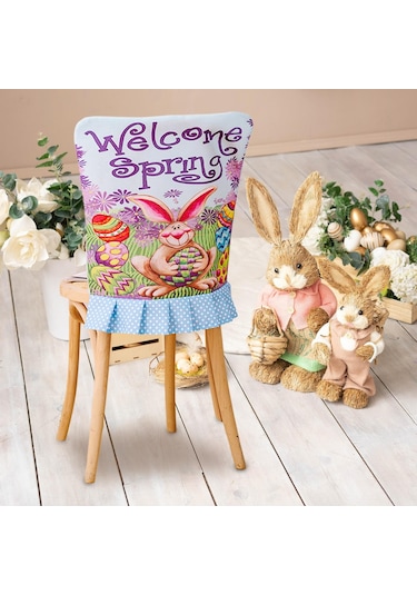 Suntek Ziyafet Partisi Daire Stil A Için Paskalya Sandalye Arka