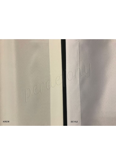 Taç Lüx Güneşlik Perde Atlas Saten Özel Ölçü Dikim