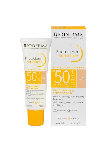 Bioderma Photoderm Aquafluide Claire Light Koruyucu Güneş Kremi SPF50+ 40 ML