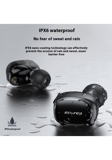 Hifi Stereo Sound Bluetooth-compatible Headset Touch Control Wireless Headphone Built-in 8mm Driver Unit - Blue