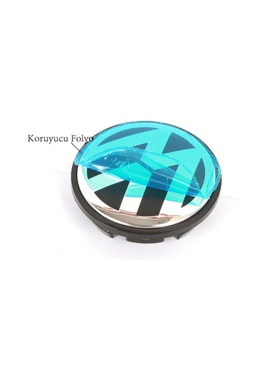 Volkswagen Golf 7  Tip Jant Göbeği 55-65mm Krom Anahtarlık
