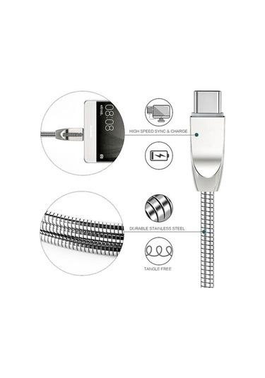 Subzero 3.1A Metal Yaylı Usb Hızlı Şarj
