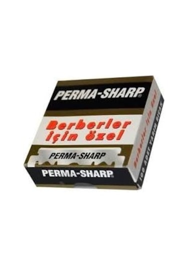 Perma-Sharp Berberler için Özel 100 Adet Yarım Jilet