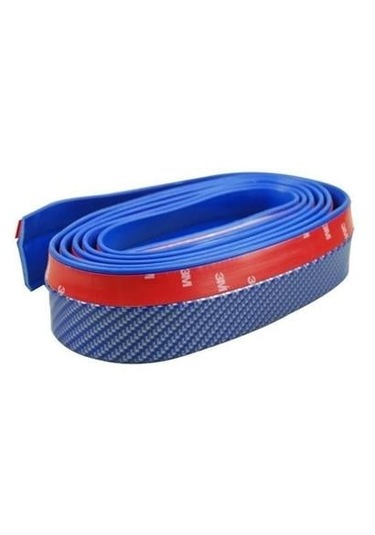 Buffer Mavi 2,5 Metre Araba Oto Ön Tampon Koruyucu Kauçuk Pratik Tampon Şerit Bant Döşeme Kiti