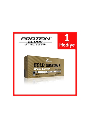 Olimp Gold Omega 3 Sport Edition 120 Kapsül 12. L-Carnitine-Sürat