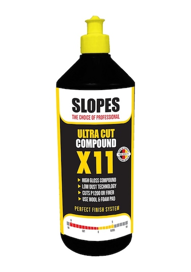 Slopes X11 Agresif Çizik Çıkarıcı Pasta 1lt