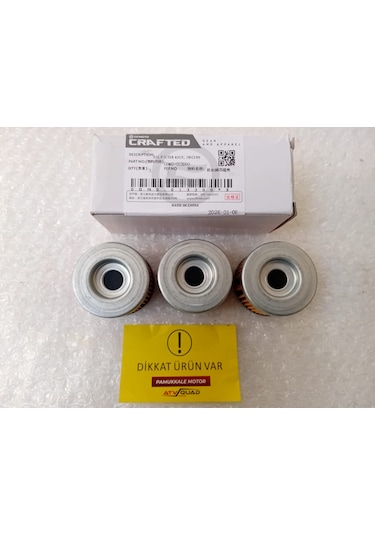 Cf Moto 250 Sr Yağ Filtresi  3 Lü Set