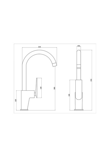 Boheme Fleko Mstang Krom Eviye Bataryası Krom Siyah
