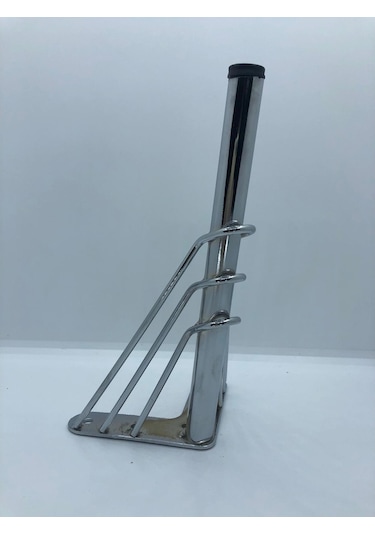 Karakoçaksesuar Metal,Venüs 20x9x9 Cm Krom Sehpa,Puf,Mobilya Ayağı ( 4 Adet)
